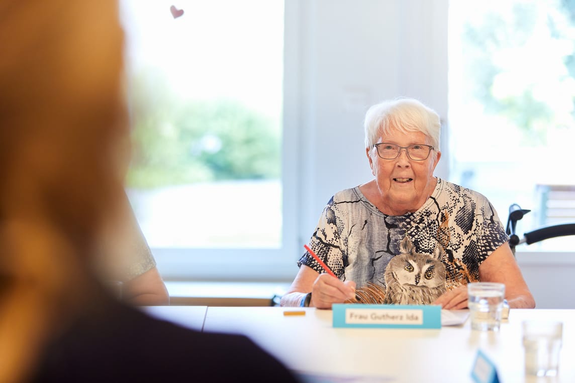 Unsere Aktivierung stellt die Aktivierung der Seniorinnen und Senioren in der BZE AG sicher.