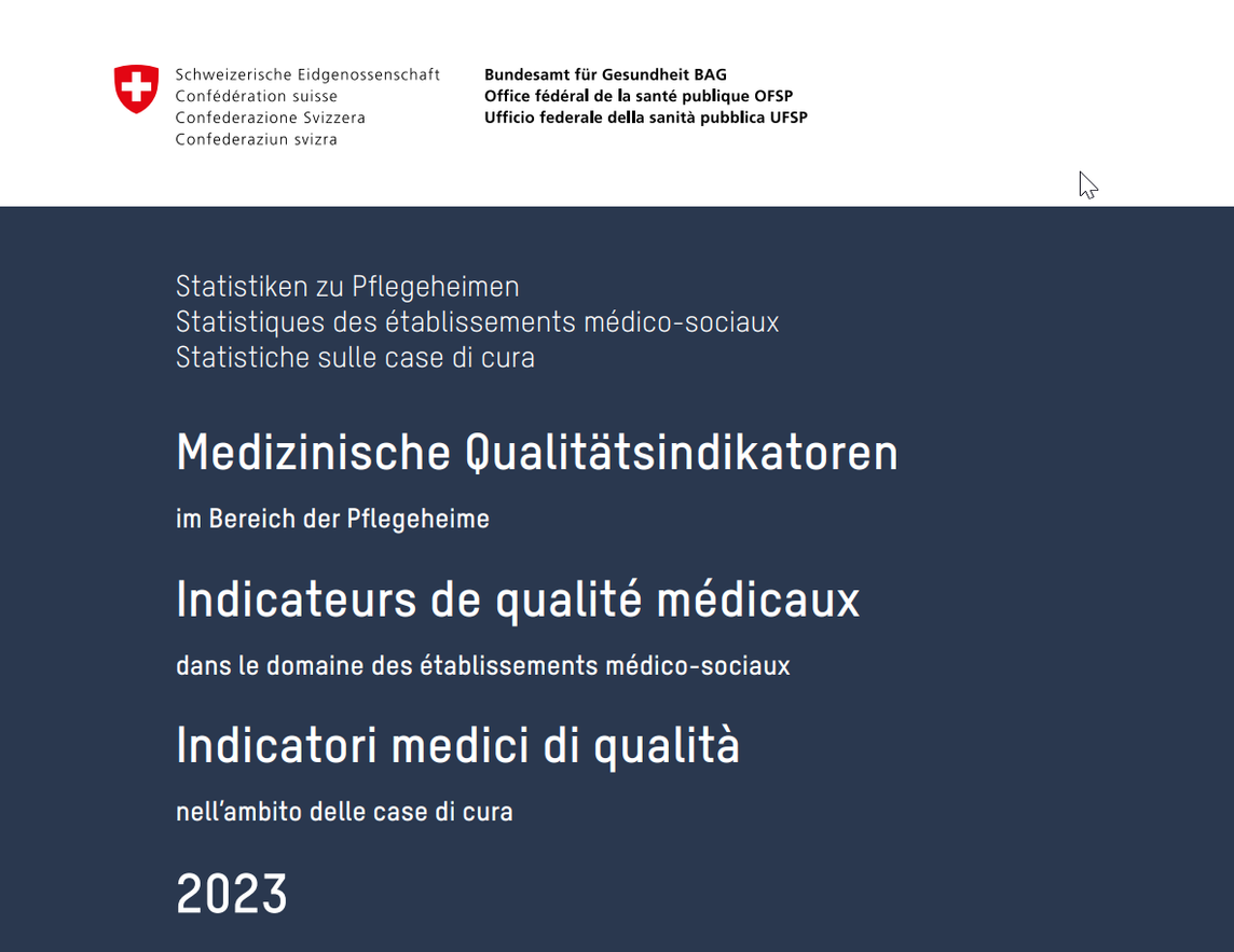Medizinische Qualifikationsindikatoren 2023 BZE AG