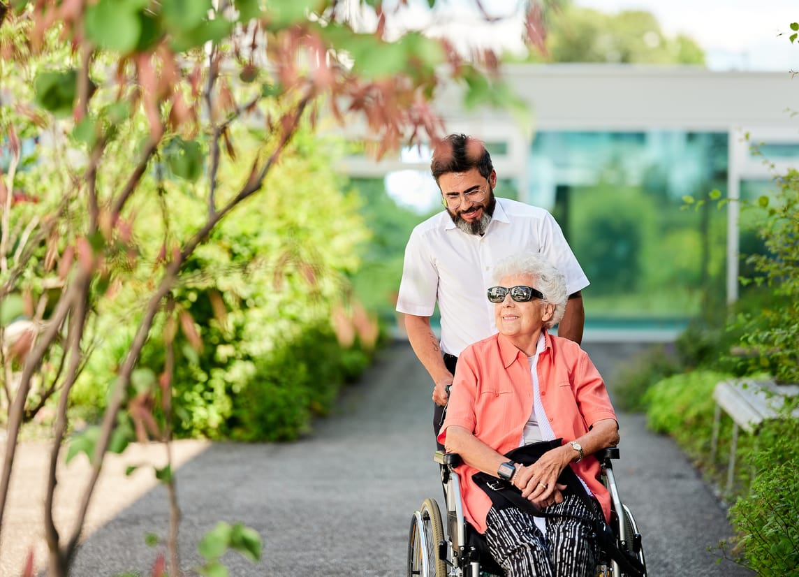 Bei uns im Betagtenzentrum Emmen leben Seniorinnen und Senioren. 